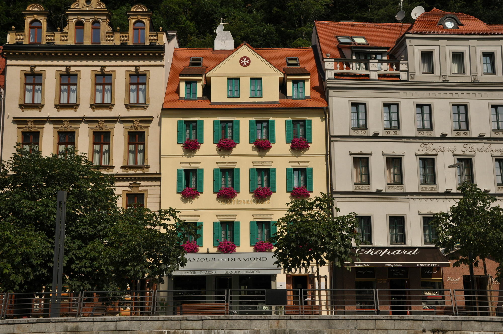 Hotel Maltezský Kříž Karlovy Vary Exterior foto